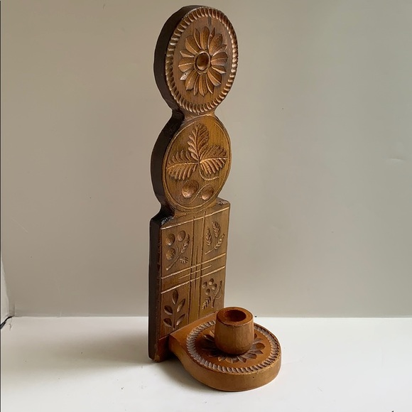 Vintage Candle scone 12 1/2 inches tall - Picture 4 of 6